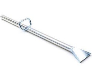 Производители -  Delfin Насадка скребок стальная рукоять 1200 мм