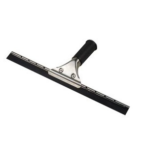 Инвентарь для мытья стёкол и зеркал -  UCTEM-PLAS Сгон для окон металлический 35 см