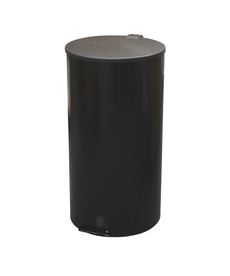 Производители -  TITAN Урна с педалью 40 л черная/белая/серая