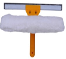 Инвентарь для мытья стёкол и зеркал -   Набор для мойки окон СГОН+ДЕРЖАТЕЛЬ+ШУБКА 40 см