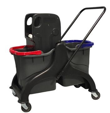 Производители - Двухведерная тележка  CLESIMO 22CL/1 с отжимом