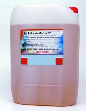 Средства для моющих пылесосов - Химия для чистки ковров  Allegrini M 15 LAVAMOQUETTE, 20 кг