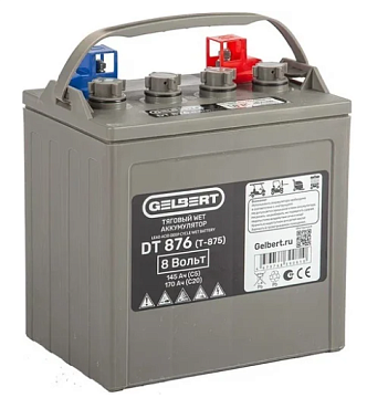 Производители - Аккумулятор тяговый  Gelbert DT876