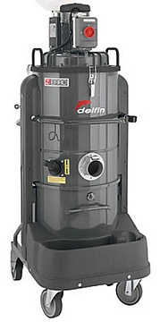3-х фазные промышленные пылесосы - Промышленный пылесос  Delfin ZEFIRO 75