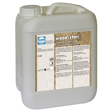Моющие средства для пола - Моющее средство для пола  PRAMOL WOOD-STAR, 5 л