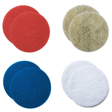 Производители -  Biltema Набор падов для орбитальной двухщеточной машинки 8 шт.100RR8