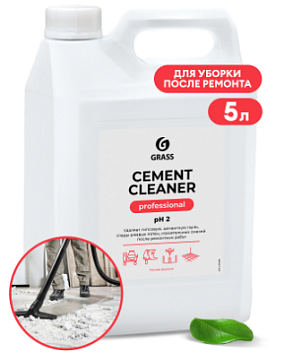 Специальные химические средства - Химическое средство  GRASS Cement Cleaner, 5,5 кг