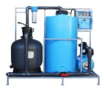 Системы очистки сточных вод автомойки - Система очистки воды  АРОС АРОС 2 Эконом