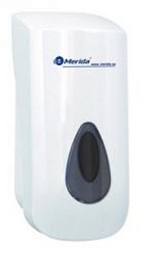 Дозаторы жидкого мыла - Дозатор для жидкого мыла  Merida MINI MERIDA TOP, 400 мл, серая капля