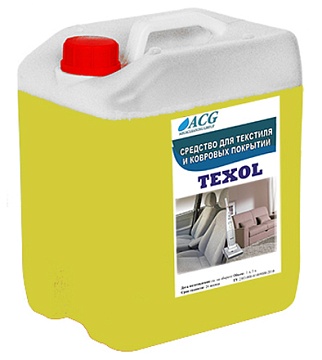 Средства для моющих пылесосов - Химия для чистки ковров  ACG TEXOL, 5 л