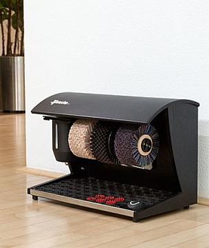 Производители - Аппарат для чистки обуви  HEUTE Elegance, кожа, черный