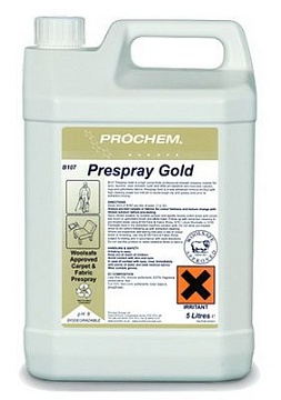 Средства для моющих пылесосов - Химия для чистки ковров  Prochem Prespray Gold, 5 л