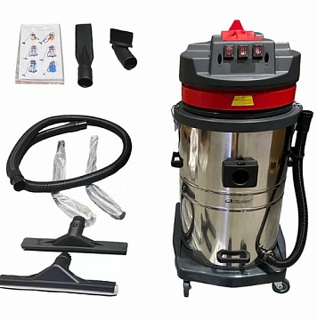 Пылесосы Комета - Водопылесос  Комета 3 турб. бак 70л нерж. сталь