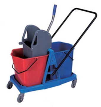 Уборочные тележки Baiyun - Двухведерная тележка  Baiyun AF08074