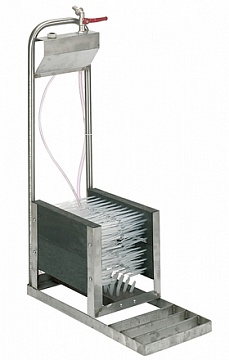 Аппараты для чистки сапог - Аппарат для чистки сапог   5 щеток