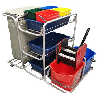 Производители - Многофункциональная уборочная тележка  Российский производитель 26EF/1