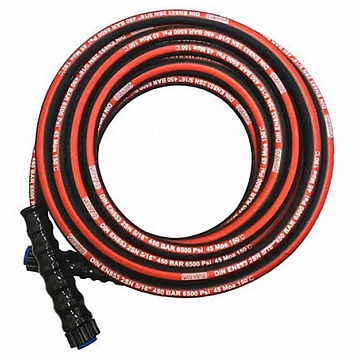 Производители -  TORNADO Шланг для прочистки труб 20 м, 350 бар, однооплеточный