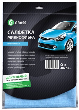 Производители -  GRASS Салфетка из микрофибры пропитанная