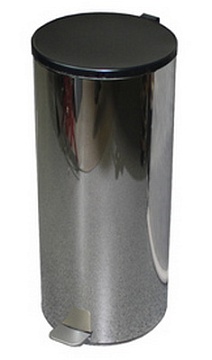 Урны для помещений TITAN -  TITAN Урна с педалью 50 л хром