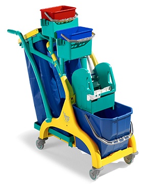 Производители - Многофункциональная уборочная тележка  TTS Nick star 30
