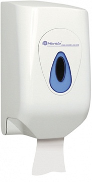 Оборудование для туалетных и ванных комнат - Диспенсер для бумажных полотенец  Merida MINI MERIDA TOP синяя капля