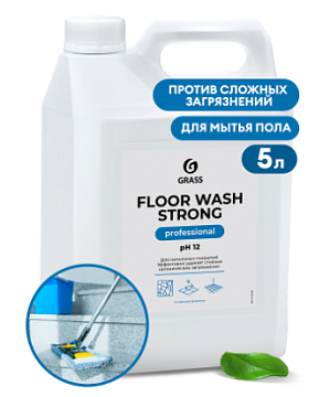 Моющие средства для пола - Моющее средство для пола  GRASS Floor Wash Strong,  5.6кг