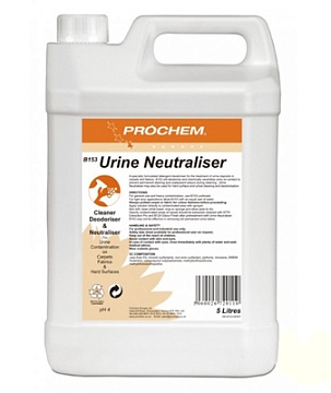 Средства для моющих пылесосов - Химия для чистки ковров  Prochem Urine Neutraliser, 5 л