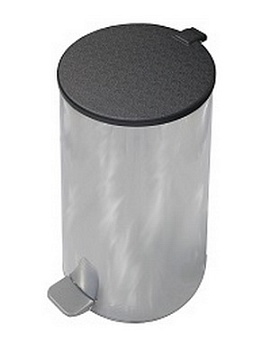 Урны для помещений TITAN -  TITAN Урна с педалью 40 л хром