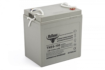Гелевые аккумуляторы - Аккумулятор тяговый  RuTrike TNE6-190