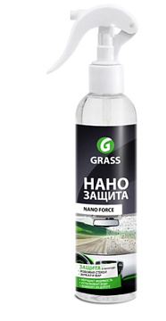 Химия для автомоек - Очиститель стекол  GRASS Нанопокрытие для стекла (спрей)