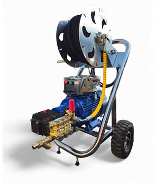 Производители - Аппарат высокого давления  Gidra FМT 23/200 (200 бар) TK TS с барабаном