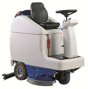 Поломоечные машины Fiorentini - Поломоечная машина с сиденьем  Fiorentini SMILE 75 Rulli