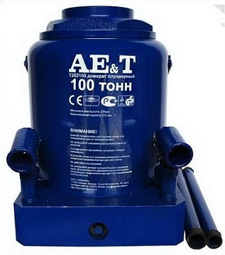 Гидравлическое оборудование (домкраты, стойки, прессы) -  AE&T Домкрат бутылочный 100т