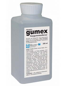 Химия для клининга - Химическое средство  PRAMOL GUMEX, 250 мл