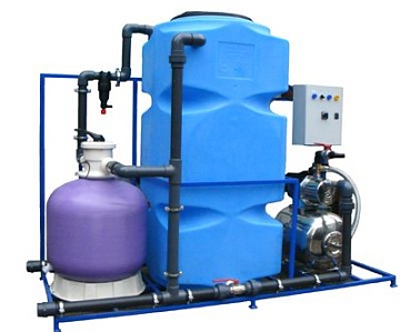 Системы очистки сточных вод автомойки - Система очистки воды  АРОС АРОС 3