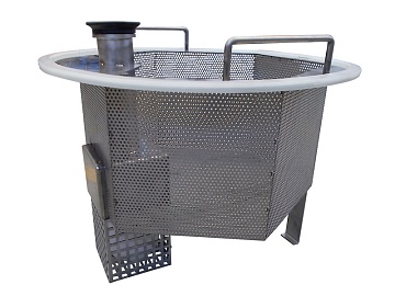Производители -  NILFISK-CFM Корзина для сбора стружки 25 литров нерж. 