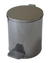  Урна с педалью 7 л хром