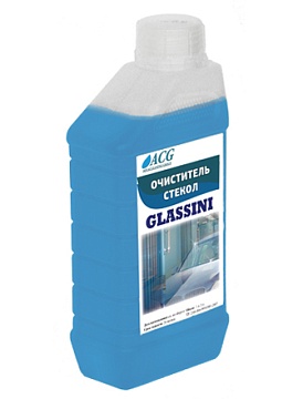 Химические средства - Средство для очистки стекол  ACG GLASSINI, 1 л