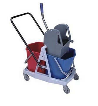 Уборочные тележки Baiyun - Двухведерная тележка  Baiyun AF08076