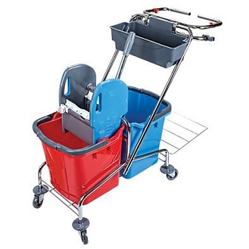 Двухведёрные тележки - Двухведерная тележка  UCTEM-PLAS CK760