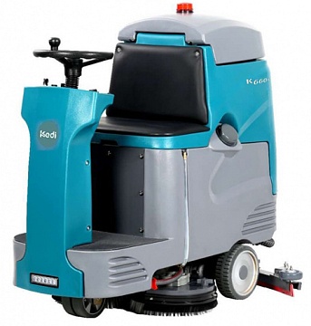 Поломоечные машины KEDI - Поломоечная машина с сиденьем  KEDI Green line k660+Li-100