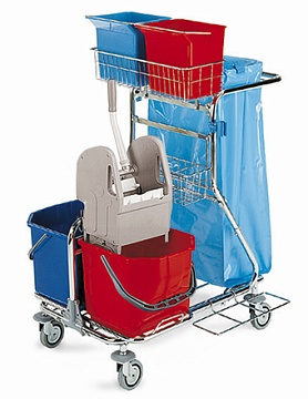 Производители - Многофункциональная уборочная тележка  TTS Modular 112