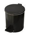  Урна с педалью 7 л черный