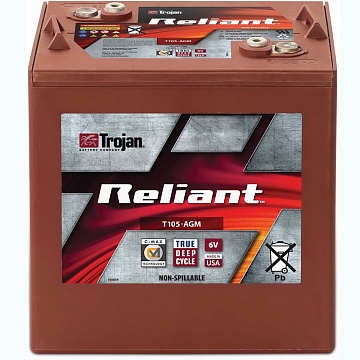 Производители - Аккумулятор тяговый  Trojan T105-AGM
