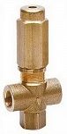  Клапан предохранительный VS 220 проходной; вход 3/8"г; выход 3/8"