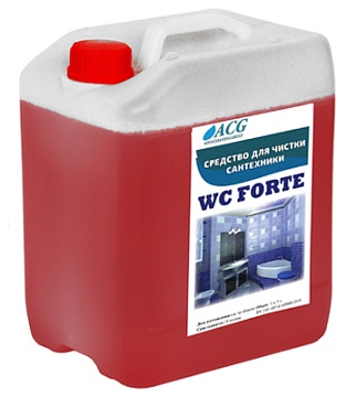 Очистители сантехники - Средство для чистки сантехники  ACG WC FORTE, 5 л