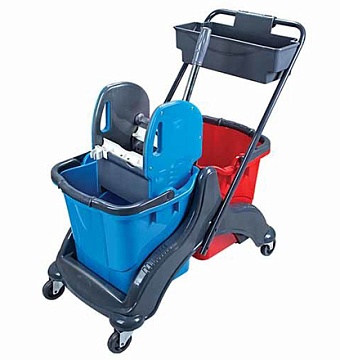 Двухведёрные тележки - Двухведерная тележка  UCTEM-PLAS CK756