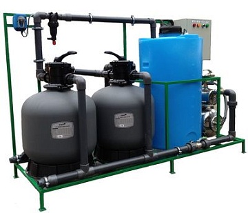 Системы очистки сточных вод автомойки - Система очистки воды  АРОС АРОС 2.3