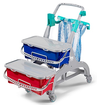 Производители - Двухведерная тележка  TTS Nick Hermetic 109