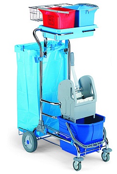 Производители - Многофункциональная уборочная тележка  TTS Elvis ET 1